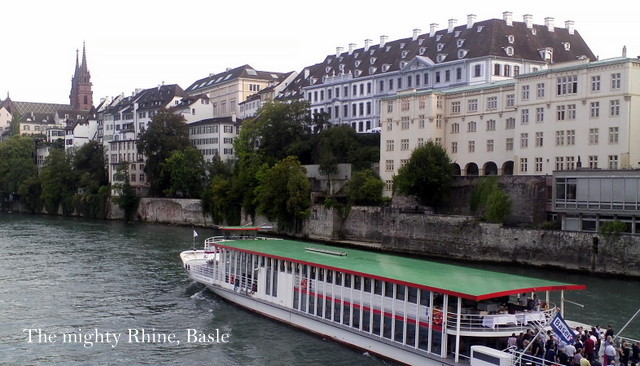 Pleasure Boat on the Rhine